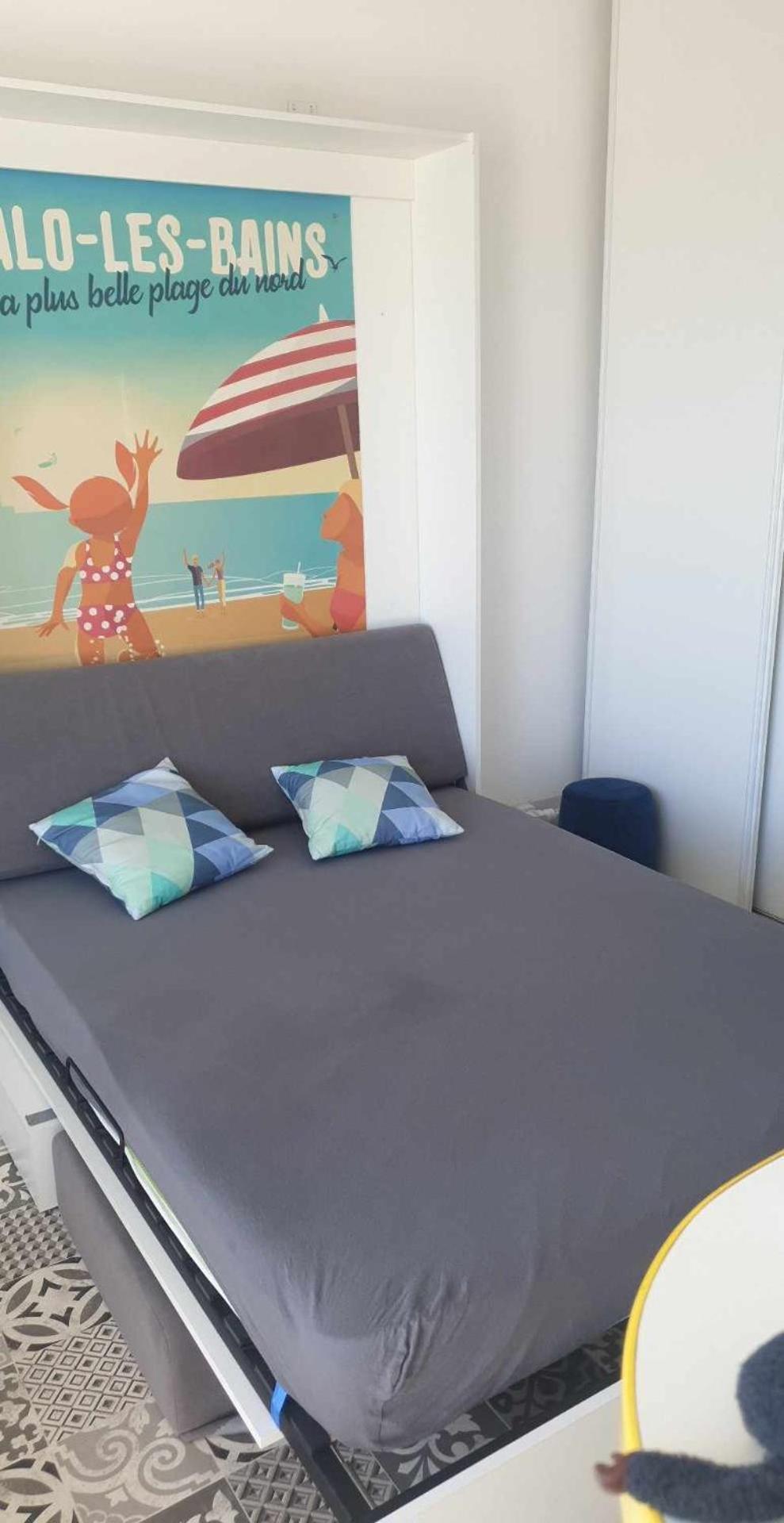 Studio Vue Mer Au Coeur De Malo Les Bains Pieds Dans L Eau Dunkirk Eksteriør bilde